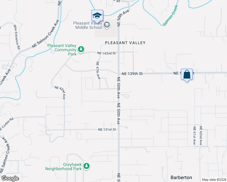 map of restaurants, bars, coffee shops, grocery stores, and more near 4815 Northeast 137th Street in Vancouver