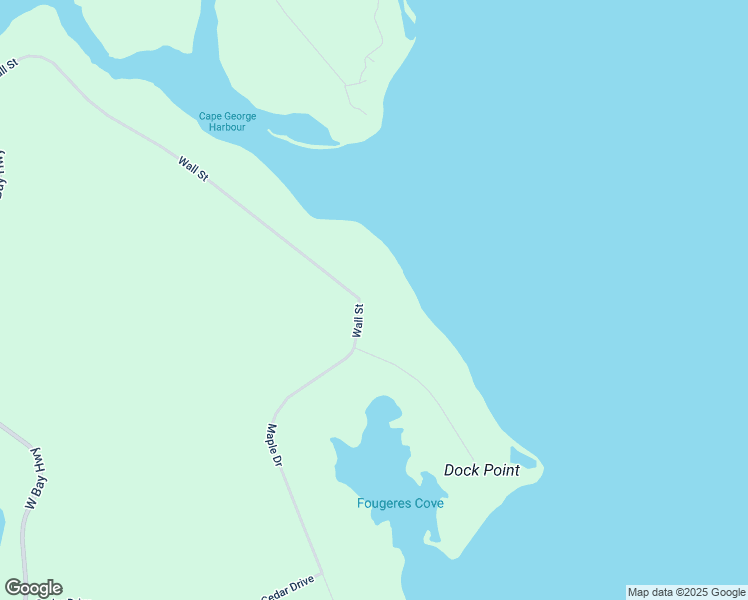 map of restaurants, bars, coffee shops, grocery stores, and more near 341 Wall Street in Saint Peter's