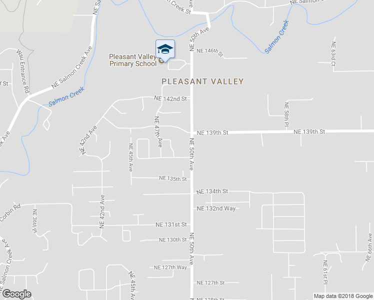 map of restaurants, bars, coffee shops, grocery stores, and more near 4902 Northeast 137th Street in Vancouver