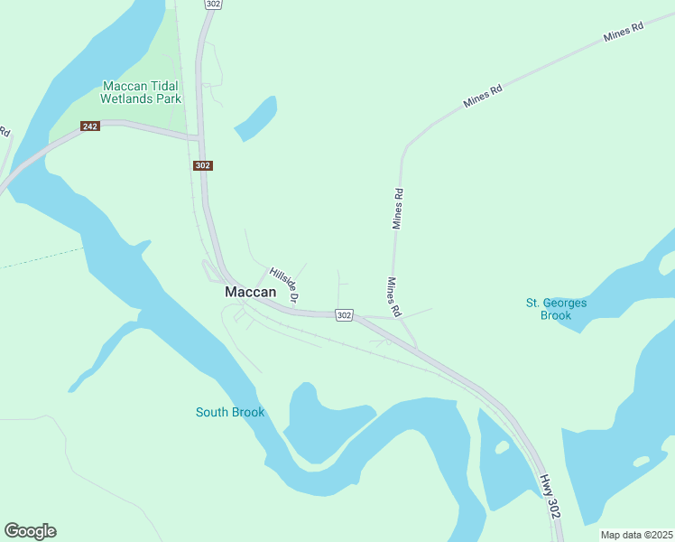 map of restaurants, bars, coffee shops, grocery stores, and more near 31 Rink Street in Maccan