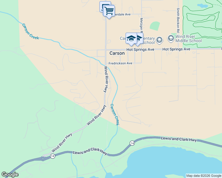 map of restaurants, bars, coffee shops, grocery stores, and more near 776 Carson Depot Rd in Carson