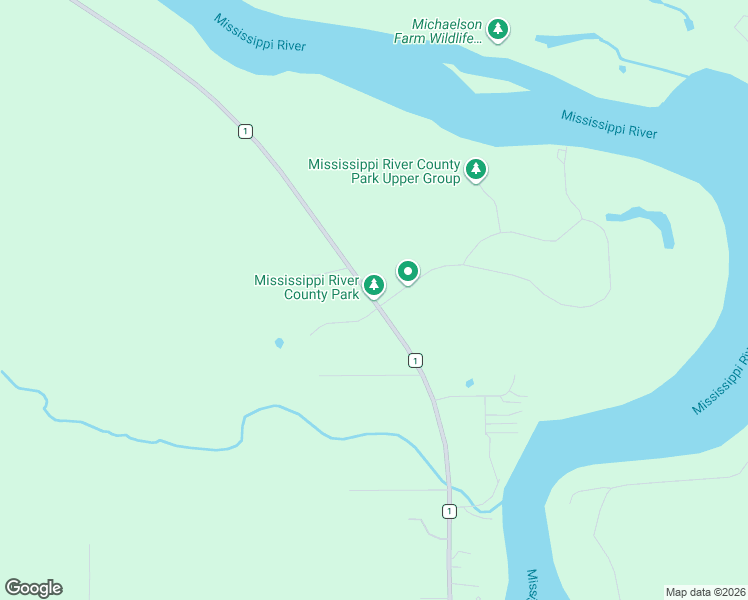 map of restaurants, bars, coffee shops, grocery stores, and more near 41300 County Road 1 in Rice
