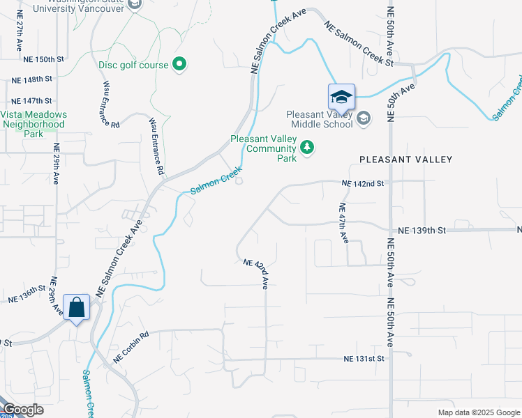 map of restaurants, bars, coffee shops, grocery stores, and more near 4208 Northeast 36th Street in Vancouver