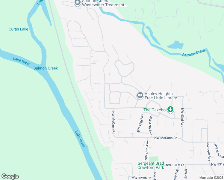 map of restaurants, bars, coffee shops, grocery stores, and more near 14001 Northwest 53rd Avenue in Vancouver