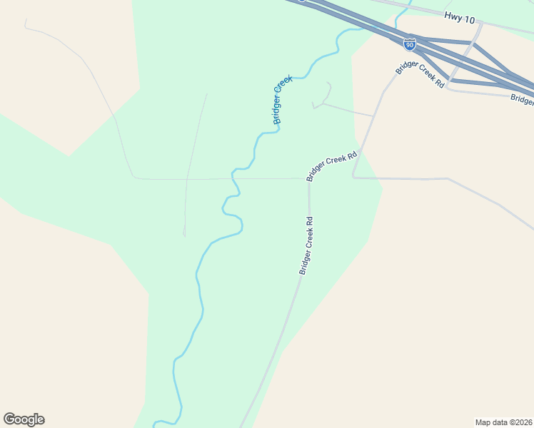 map of restaurants, bars, coffee shops, grocery stores, and more near 68 Bridger Creek Road in Reed Point