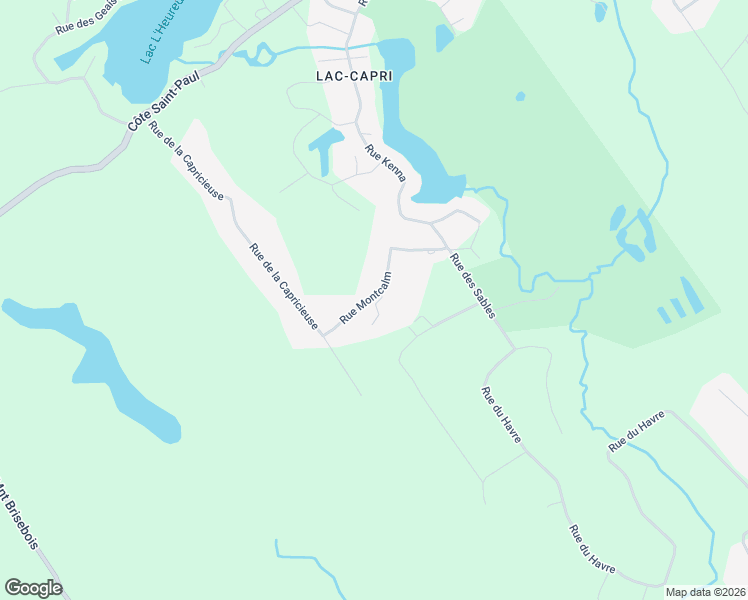 map of restaurants, bars, coffee shops, grocery stores, and more near 268 Rue Montcalm in Saint-Colomban