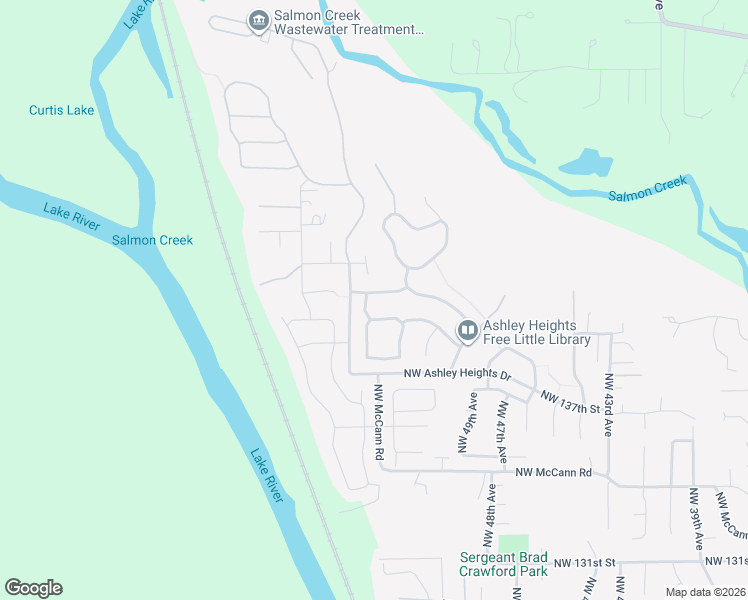 map of restaurants, bars, coffee shops, grocery stores, and more near 14001 Northwest 53rd Avenue in Vancouver