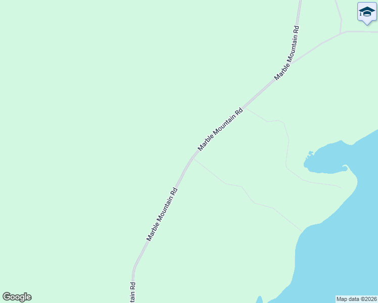 map of restaurants, bars, coffee shops, grocery stores, and more near 2421 Marble Mountain Road in River Denys