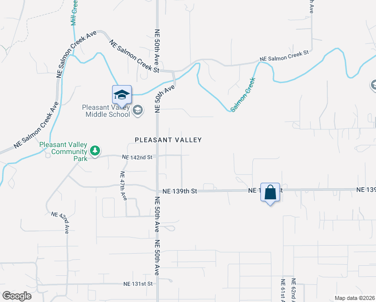 map of restaurants, bars, coffee shops, grocery stores, and more near 5206 Northeast 142nd Street in Vancouver