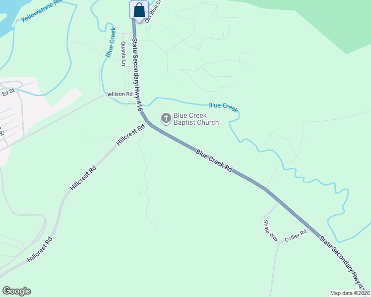 map of restaurants, bars, coffee shops, grocery stores, and more near 1900-2414 State Secondary Highway No 416 in Billings