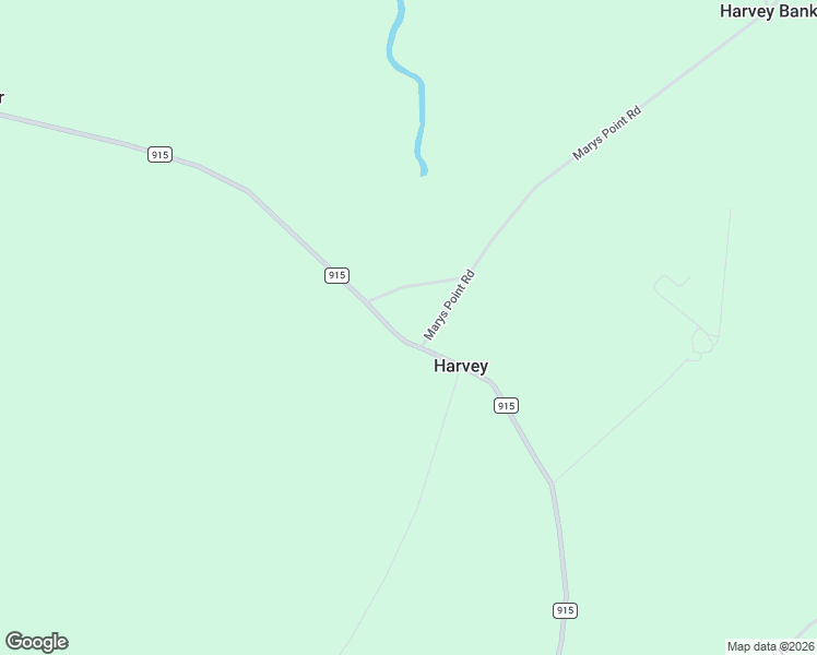 map of restaurants, bars, coffee shops, grocery stores, and more near 365 Route 915 in Harvey