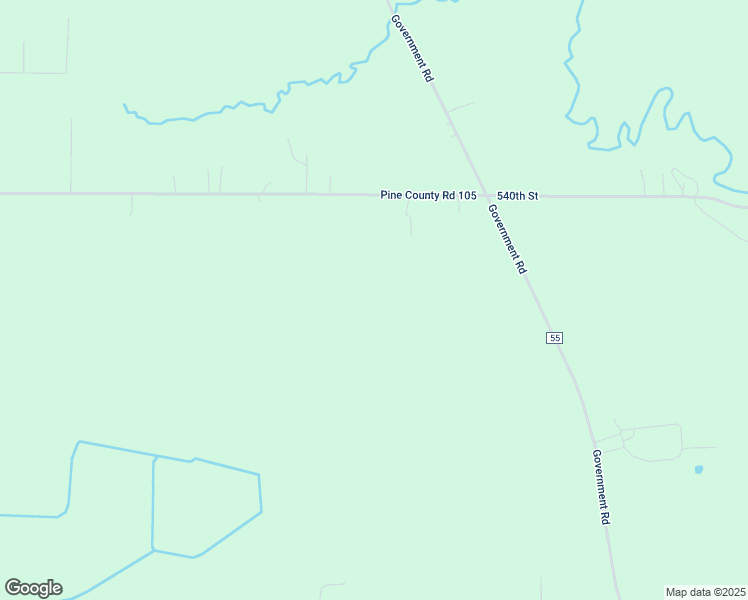 map of restaurants, bars, coffee shops, grocery stores, and more near 8505 540th Street in Rush City