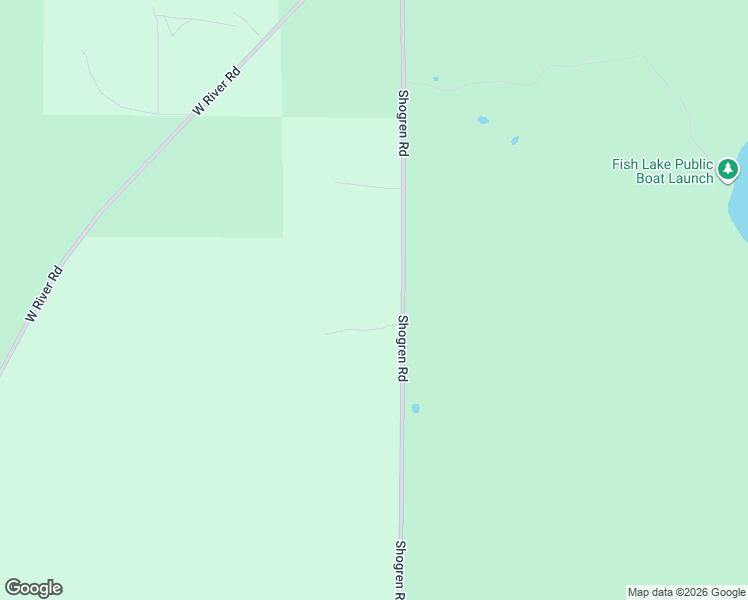 map of restaurants, bars, coffee shops, grocery stores, and more near 22389 Shogren Road in Grantsburg