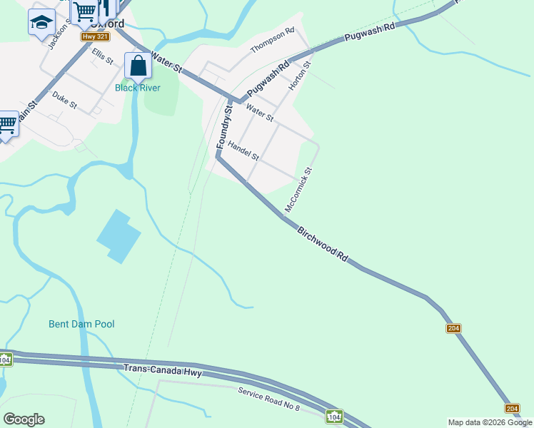 map of restaurants, bars, coffee shops, grocery stores, and more near 150 Birchwood Road in Oxford