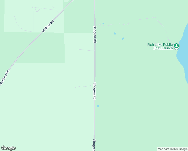 map of restaurants, bars, coffee shops, grocery stores, and more near 22389 Shogren Road in Grantsburg