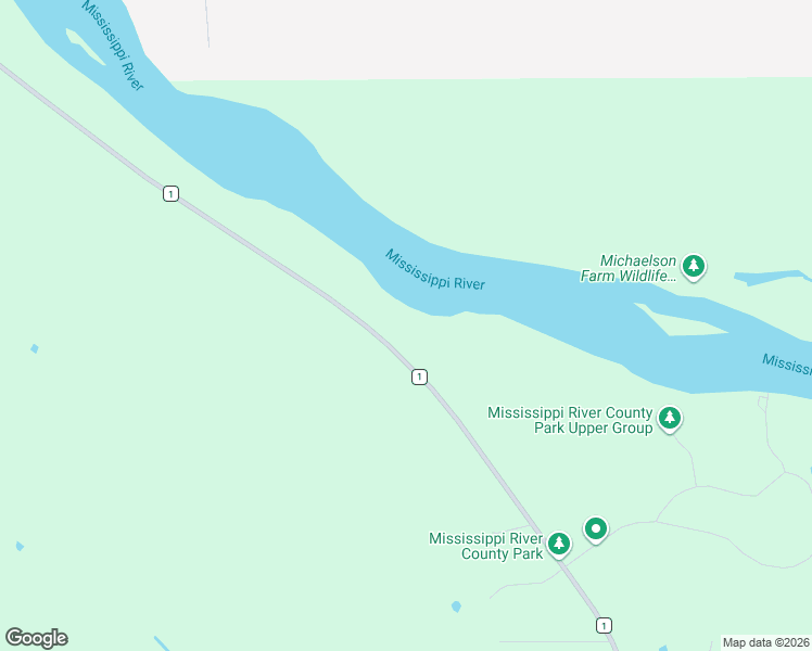 map of restaurants, bars, coffee shops, grocery stores, and more near 41300-42398 County Road 1 in Rice