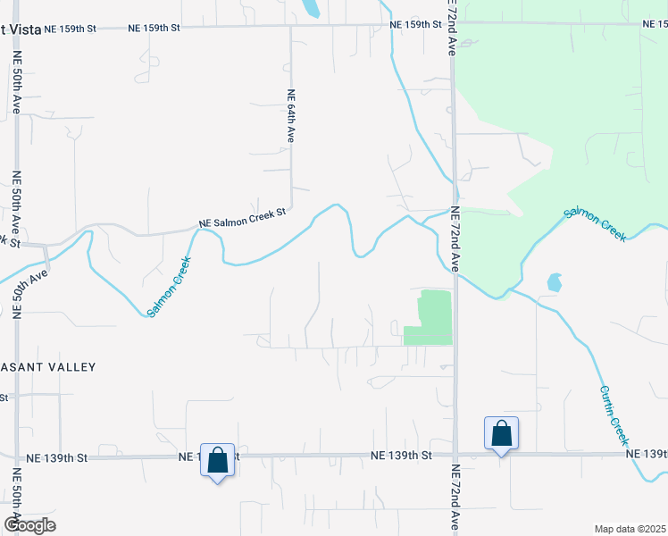 map of restaurants, bars, coffee shops, grocery stores, and more near 6410 Northeast 144th Street in Vancouver