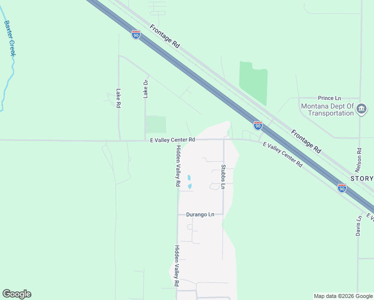 map of restaurants, bars, coffee shops, grocery stores, and more near 4270 East Valley Center Road in Bozeman