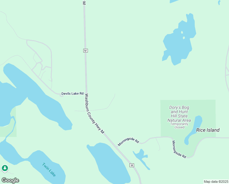 map of restaurants, bars, coffee shops, grocery stores, and more near N2576 County Highway M in Sarona