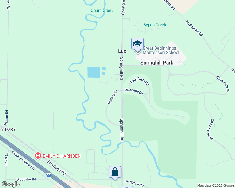 map of restaurants, bars, coffee shops, grocery stores, and more near 11C Gallatin Drive in Bozeman