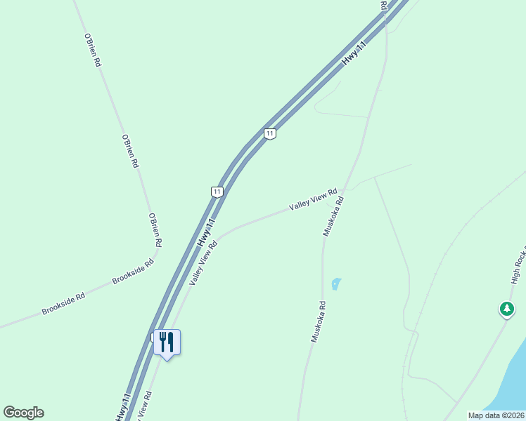 map of restaurants, bars, coffee shops, grocery stores, and more near 550 Valley View Road in Sundridge