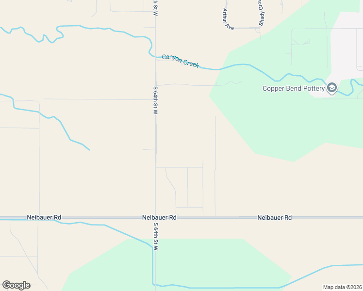 map of restaurants, bars, coffee shops, grocery stores, and more near 6315 Neibauer Road in Billings