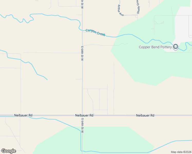 map of restaurants, bars, coffee shops, grocery stores, and more near 6315 Neibauer Road in Billings