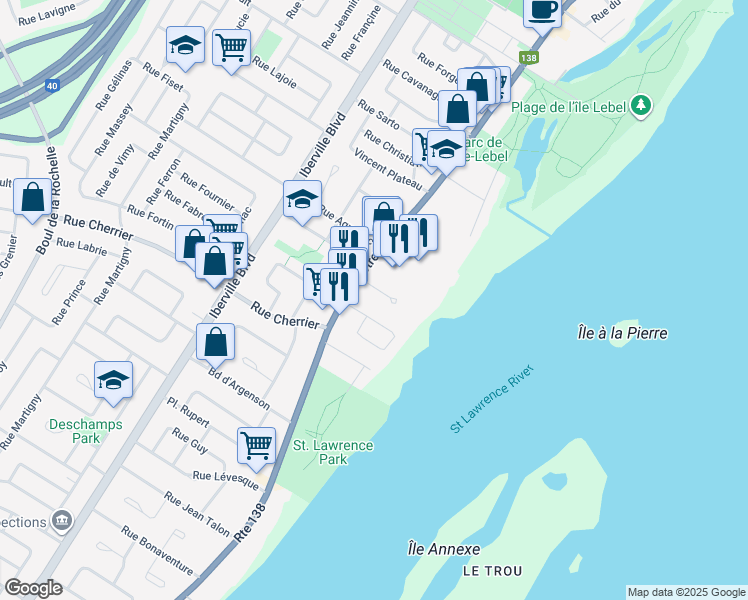 20 Rue des Émeraudes, Repentigny QC Walk Score