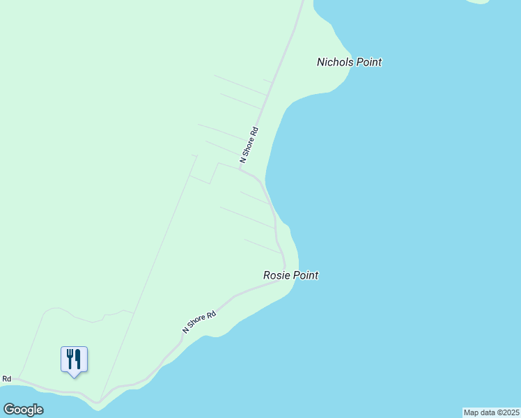 map of restaurants, bars, coffee shops, grocery stores, and more near Cleveland Avenue in Cheboygan