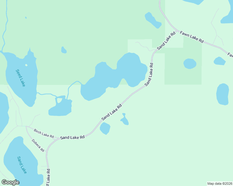 map of restaurants, bars, coffee shops, grocery stores, and more near 4 O Day Lake Road in Harshaw
