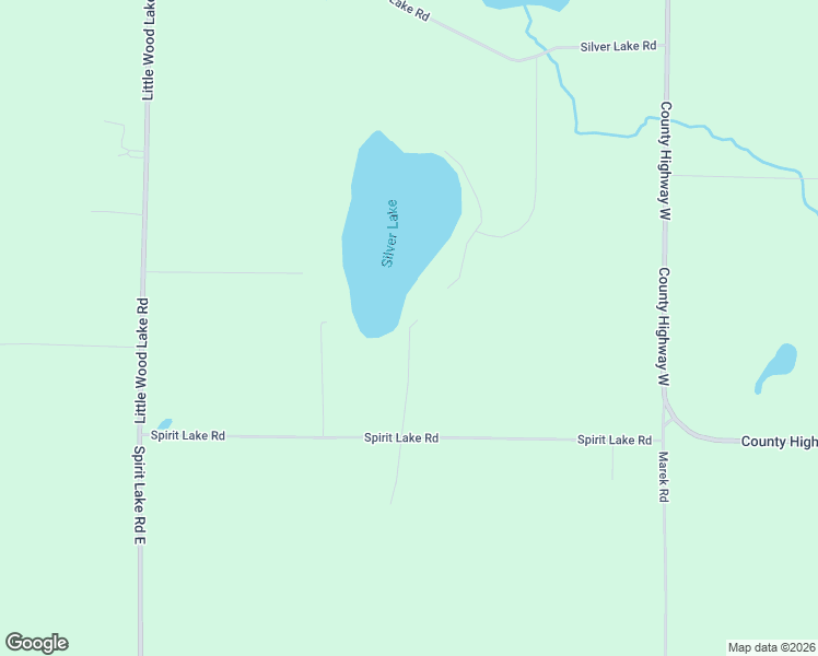 map of restaurants, bars, coffee shops, grocery stores, and more near 10802 Spirit Lake Road in Grantsburg