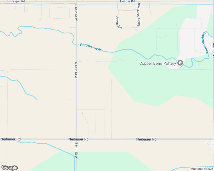 map of restaurants, bars, coffee shops, grocery stores, and more near 6315 Neibauer Road in Billings