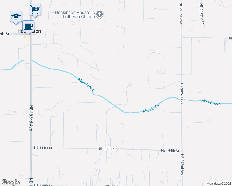 map of restaurants, bars, coffee shops, grocery stores, and more near 15110 Northeast 193rd Court in Brush Prairie