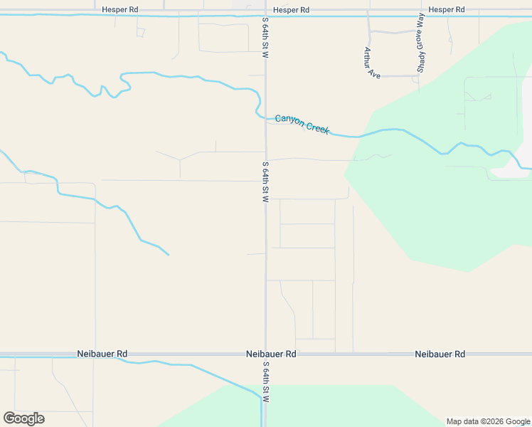 map of restaurants, bars, coffee shops, grocery stores, and more near 2093 South 64th Street West in Billings