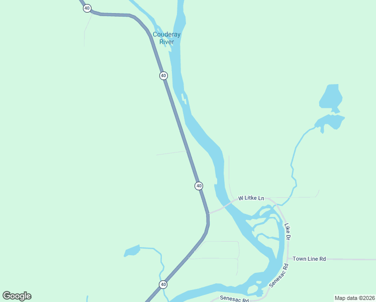 map of restaurants, bars, coffee shops, grocery stores, and more near 3299 Wisconsin 40 in Radisson