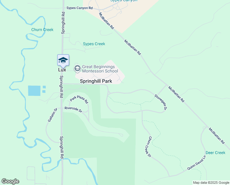 map of restaurants, bars, coffee shops, grocery stores, and more near 1261 Stonegate Drive in Bozeman