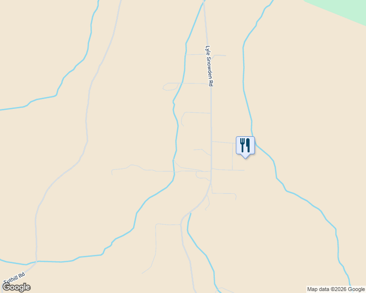 map of restaurants, bars, coffee shops, grocery stores, and more near 180 Lyle Snowden Road in Lyle