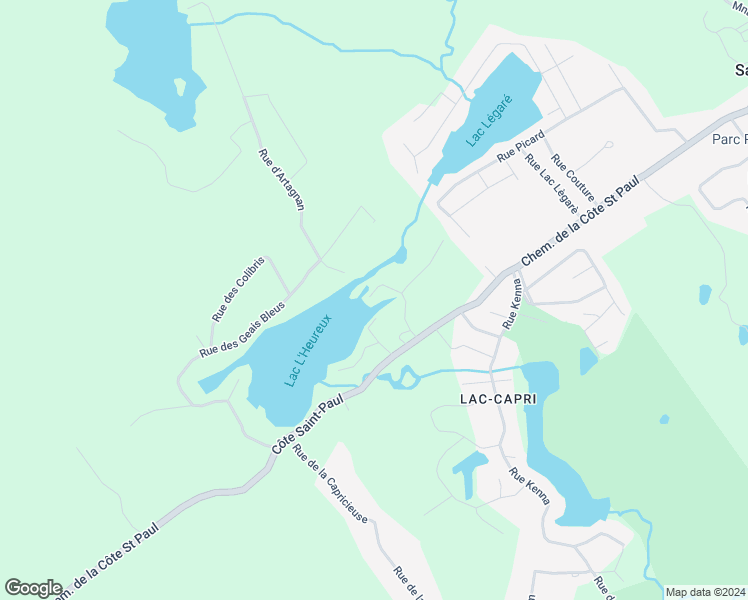 map of restaurants, bars, coffee shops, grocery stores, and more near 573 Rue des Mésanges in Saint-Colomban