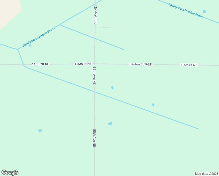 map of restaurants, bars, coffee shops, grocery stores, and more near 5566 115th Street Northeast in Foley