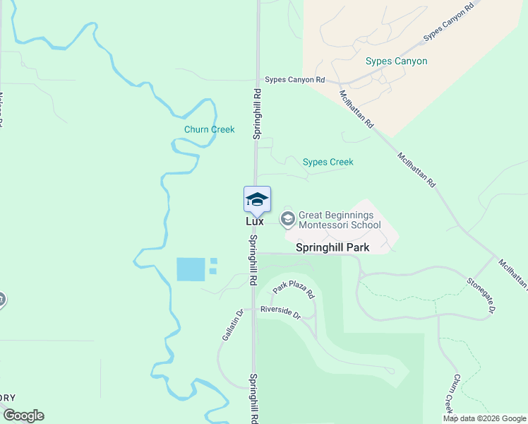 map of restaurants, bars, coffee shops, grocery stores, and more near 47 Springhill Lane in Bozeman