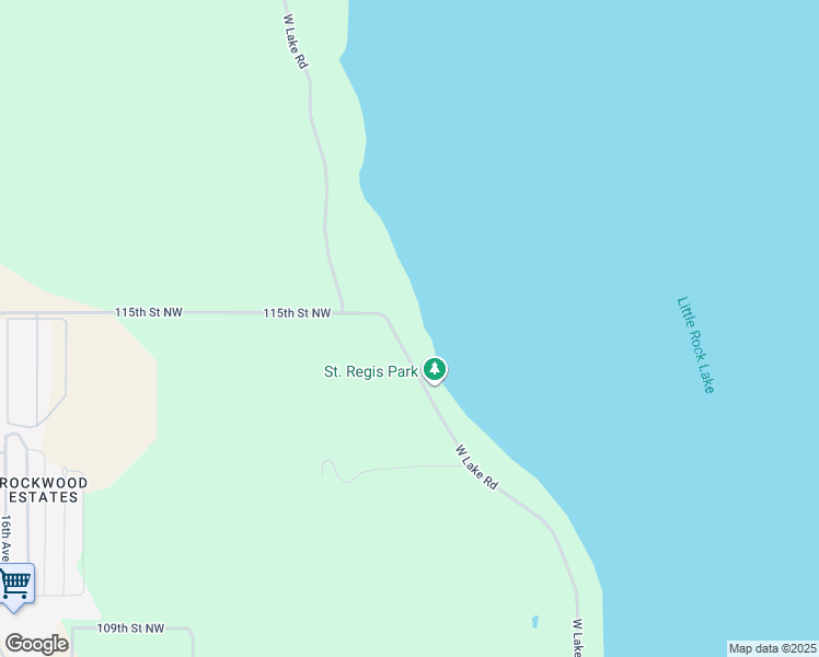 map of restaurants, bars, coffee shops, grocery stores, and more near 11480 West Lake Road in Rice