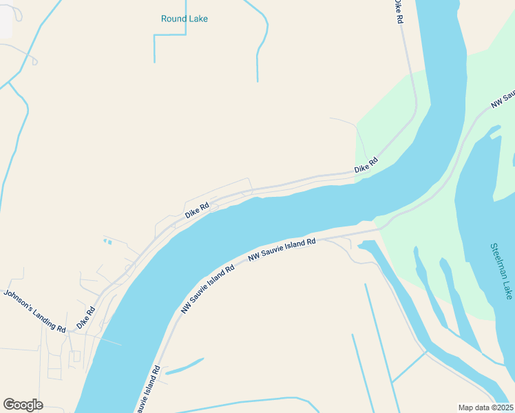 map of restaurants, bars, coffee shops, grocery stores, and more near 50960-51274 Dike Road in Scappoose