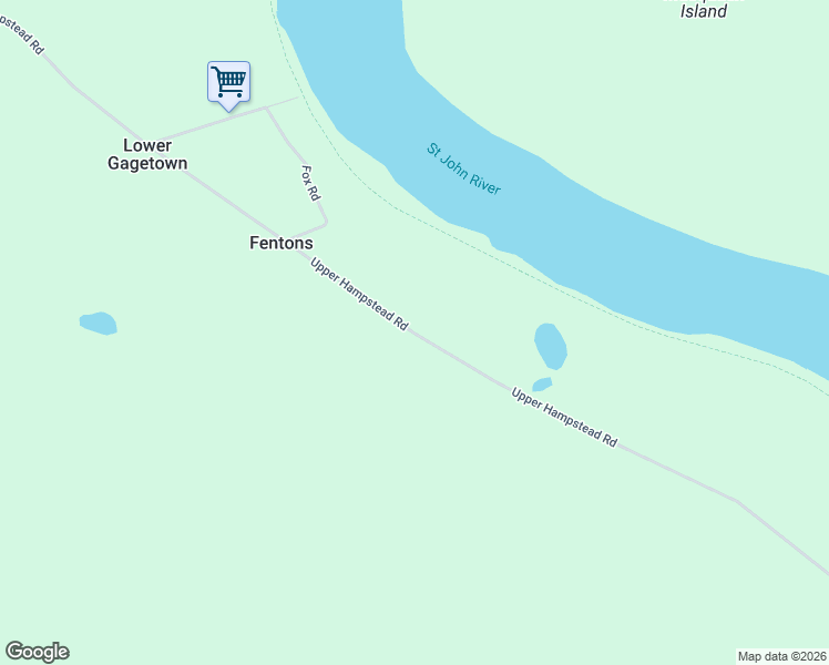 map of restaurants, bars, coffee shops, grocery stores, and more near Upper Hampstead Road in Queens County