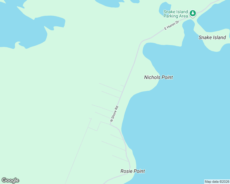 map of restaurants, bars, coffee shops, grocery stores, and more near Cherrywood Street in Mackinac