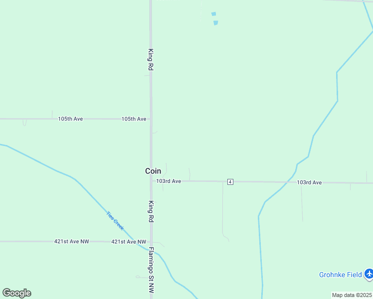 map of restaurants, bars, coffee shops, grocery stores, and more near 2012 103rd Avenue in Braham