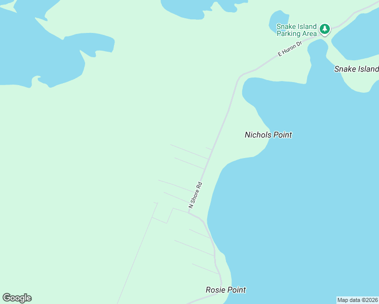 map of restaurants, bars, coffee shops, grocery stores, and more near Cherrywood Street in Mackinac