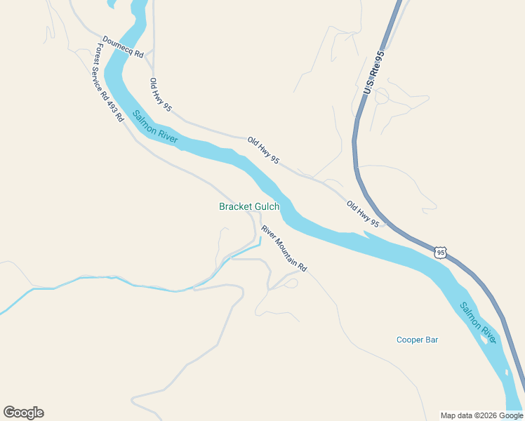 map of restaurants, bars, coffee shops, grocery stores, and more near 147 Deer Creek Road in White Bird