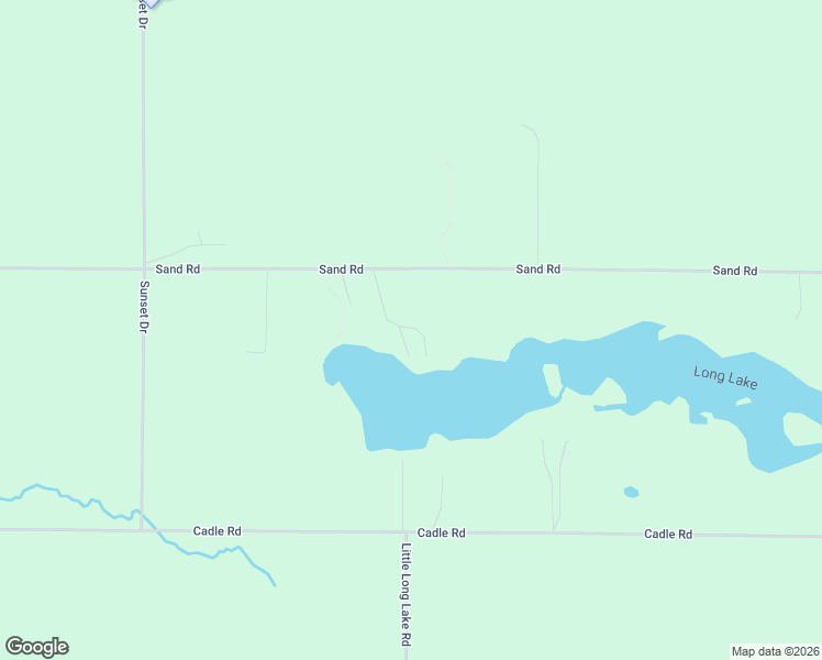 map of restaurants, bars, coffee shops, grocery stores, and more near 8293 Sand Road in Shell Lake