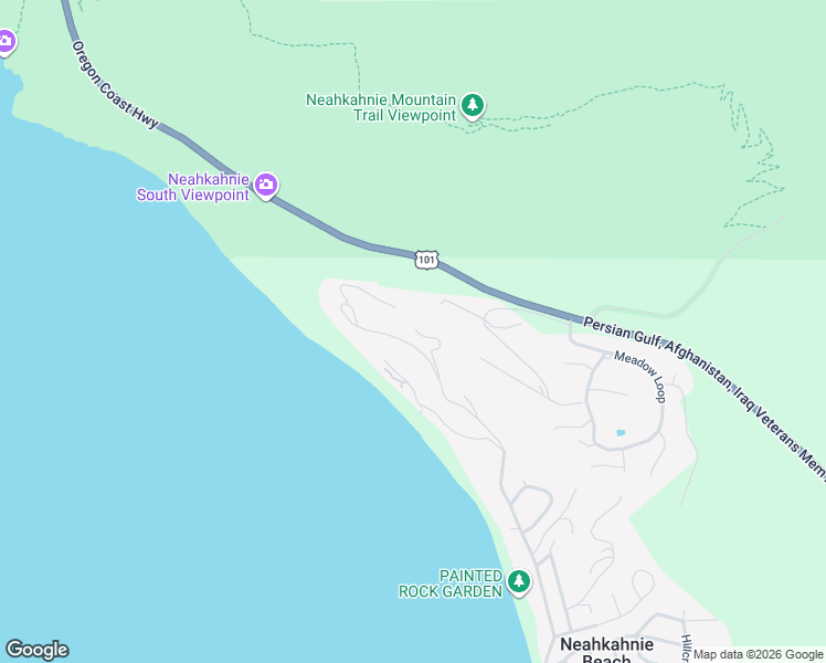 map of restaurants, bars, coffee shops, grocery stores, and more near 38505 Beulah Reed Road in Manzanita