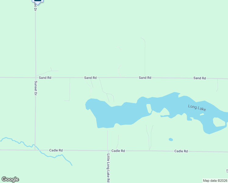 map of restaurants, bars, coffee shops, grocery stores, and more near 8293 Sand Road in Shell Lake